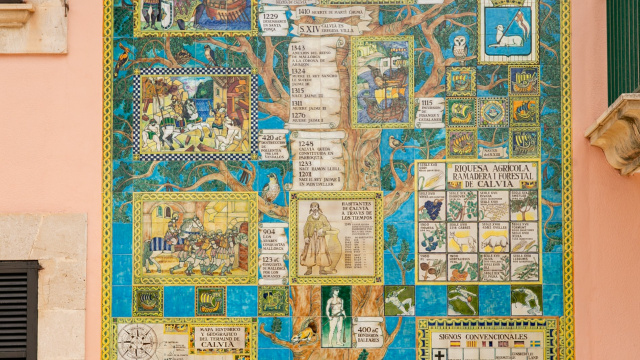 Mural histórico de Calvià